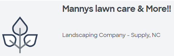 Mannys Lawn Care and More